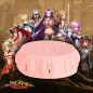 Seiraku Toys XTC Japan Onaho of the Round Table Zestaw 8 modeli Peach Edition
