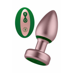 FemmeFunn Bougie Plug Rose Gold aluminiowy, 11 trybow, pilot, 8,9 cm