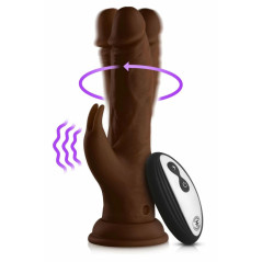 FemmeFunn Wireless Turbo Rabbit Brown - model z rotacją i 8 trybami pracy