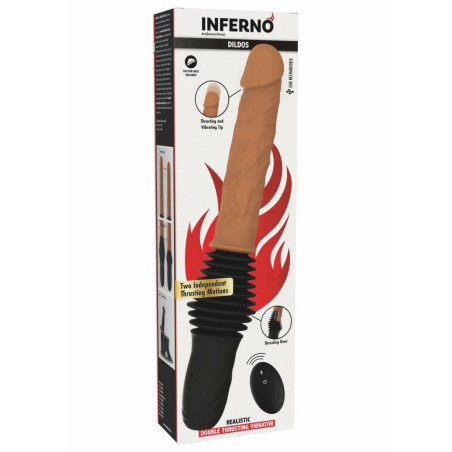 HIDDEN DESIRE INFERNO Double Thrusting - silikonowy model z pilotem