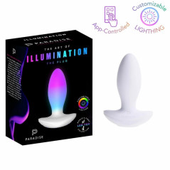 Paradise Pleasure Products Illumination The Plug White RGB LED IPX7
