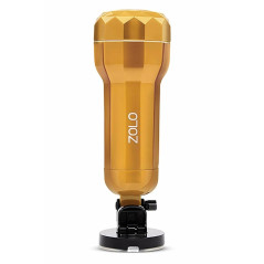 ZOLO Vibrating Mountable Trainer 10 trybow silikonowy 28 cm czarny
