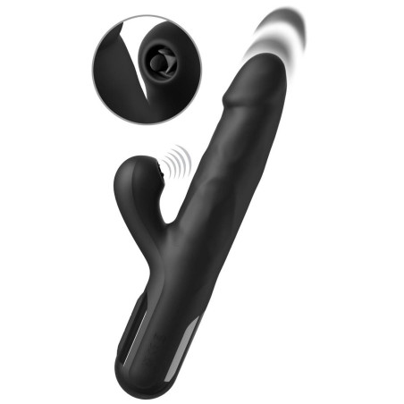 Fetish Fantasy Series Sonix Thruster silikonowy, wielofunkcyjny, czarny 22 cm