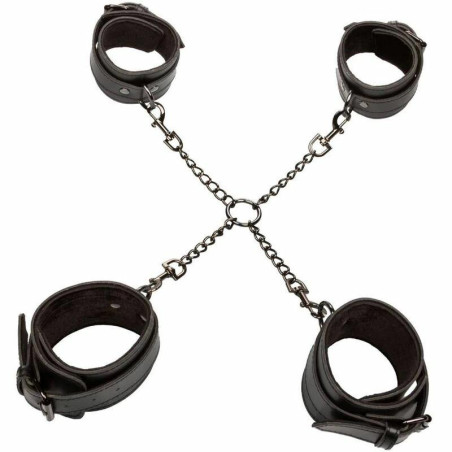 CalExotics Euphoria Hog Tie - zestaw do wiązania z wegańskiej skory