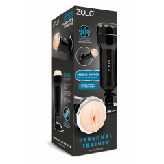 ZOLO ORIGINAL MOUNT Personal Trainer - dyskretna maszyna intymna z mocowaniem, wodoodporna, 28 cm