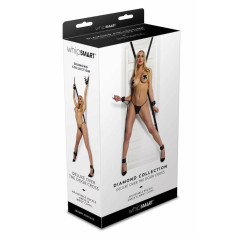 WHIPSMART Diamond Over The Door Cross Black - system pasow do mocowania
