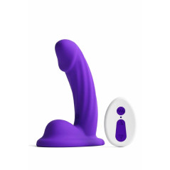 COLOURS Curve Vibrating 5 Inch Purple - silikonowy model z pilotem
