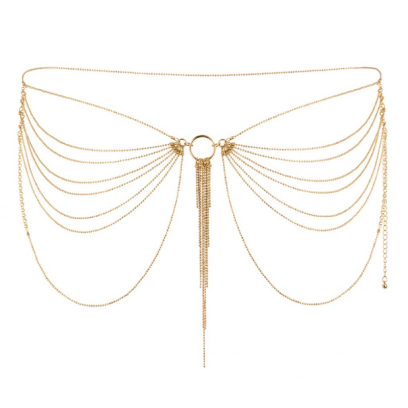 Biżuteria pasek - Bijoux Indiscrets Magnifique Waist Jewelry Gold