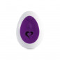 Zdalnie sterowane jajko wibrujące - FeelzToys Anna Vibrating Egg Remote Deep Purple