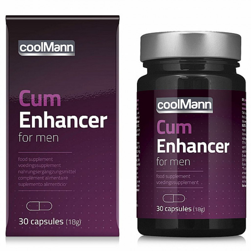 Tabletki pobudzające produkcję spermy - CoolMann Cum Enhancer 30 Tabs