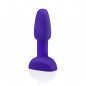 Plug analny zdalnie sterowany - B-Vibe Rimming Petite Plug Purple