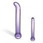 Szklane dildo - Glas Purple G-Spot Tickler