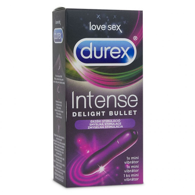 Wibrator - Durex Intense Delight Bullet Vibrator Purple