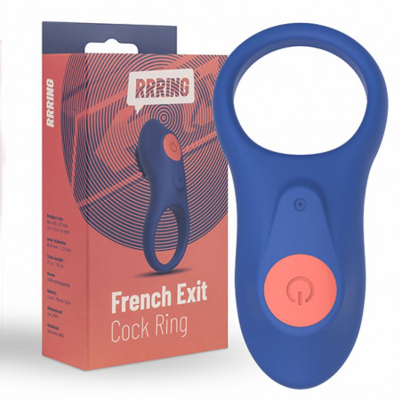 Pierścień wibrujący - FeelzToys RRRING French Exit Cock Ring