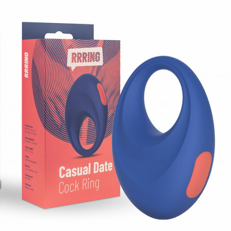 Pierścień wibrujący - FeelzToys RRRING Casual Date Cock Ring