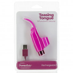 Wibrator na palec - PowerBullet Teasing Tongue Pink