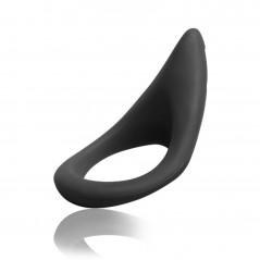 Pierścień na penisa i jądra - Laid P.2 Silicone Cock Ring 51.5 mm Black