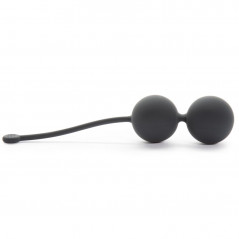 Kulki gejszy - Fifty Shades of Grey Silicone Jiggle Balls Black