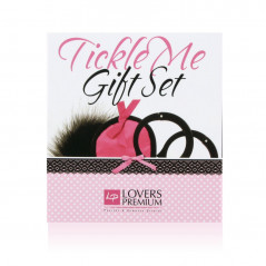 Zestaw akcesoriów - LoversPremium Tickle Me Gift Set Pink