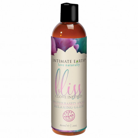 Wodny lubrykant analny - Intimate Earth Bliss Waterbased Anal Relaxing Glide 60 ml