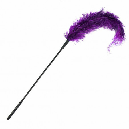 Piórko do łaskotania - Sportsheets Ostrich Tickler Purple