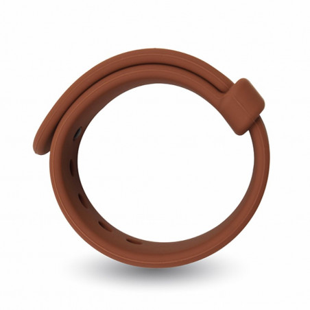 Pierścień erekcyjny - Velv Or Rooster Jason Size Adjustable Firm Strap Design Brown