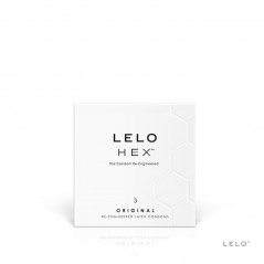 Prezerwatywy - Lelo HEX Condoms Original 3 szt