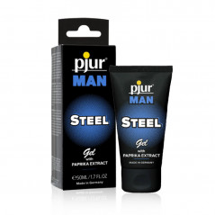 Żel intymny dla panów - Pjur Man Steel Gel 50 ml