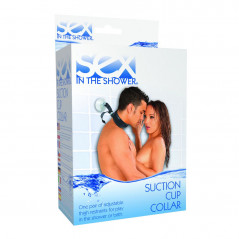 Obroża z przyssawką - Sex in the Shower Suction Cup Collar