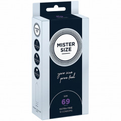 Prezerwatywy - Mister Size 69 mm (10 szt)