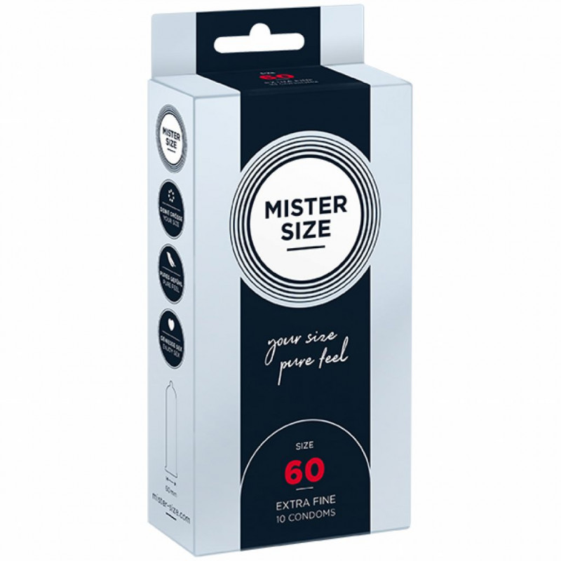 Prezerwatywy - Mister Size 60 mm (10 szt)