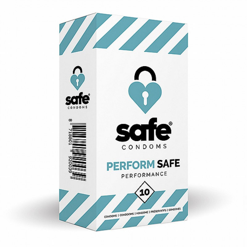 Prezerwatywy opóźniające - Safe Performance Condoms 10 szt