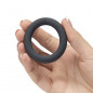 Pierścień erekcyjny - Fifty Shades of Grey Silicone Cock Ring Black