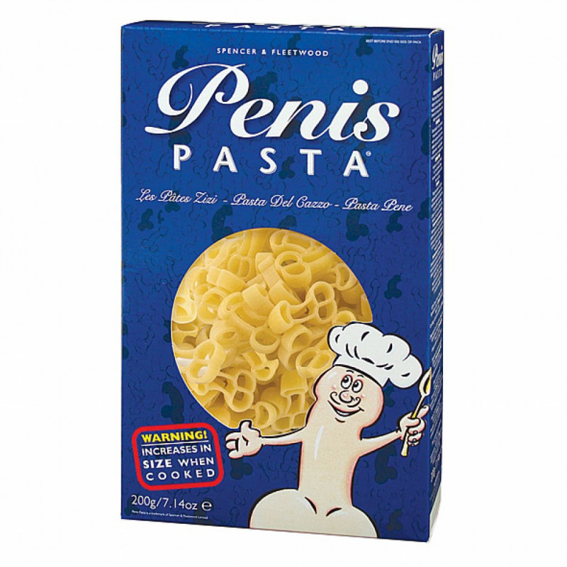 Makaron w kształcie penisów - Penis Pasta