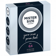 Prezerwatywy - Mister Size 64 mm (3 szt)