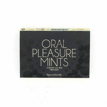 Miętówki do seksu oralnego - Bijoux Indiscrets Oral Pleasure Mints Peppermint