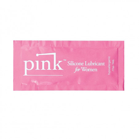 Lubrykant silikonowy (saszetka) - Pink Silicone Lubricant 5 ml