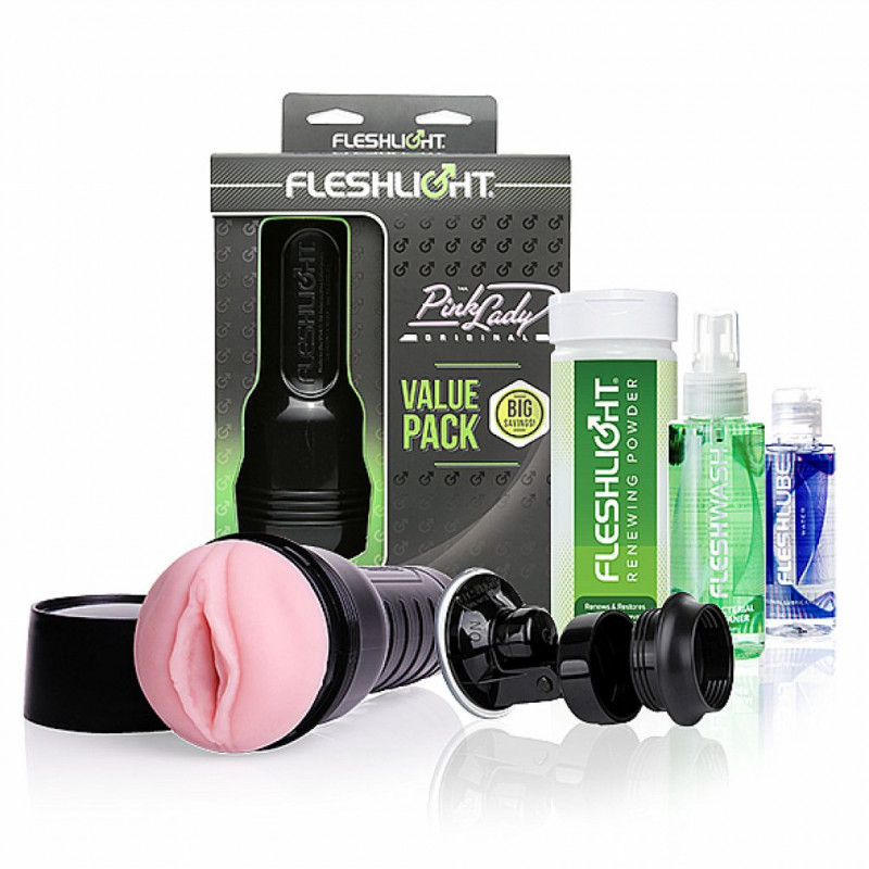 Masturbator i akcesoria - Fleshlight Pink Lady Value Pack
