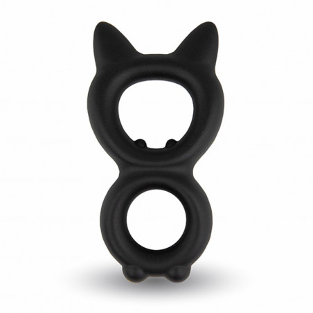 Pierścień erekcyjny - Velv Or Rooster Kalf Cat Shaped Cock Ring Design