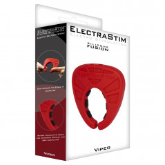 Pierścień erekcyjny - ElectraStim Silicone Fusion Viper Cock Shield