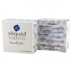 Zestaw lubrykantów w saszetkach - Sliquid Organics Lube Cube 60 ml