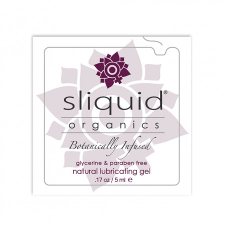 Tester SASZETKA lubrykant - Sliquid Organics Natural Gel Pillow 5 ml