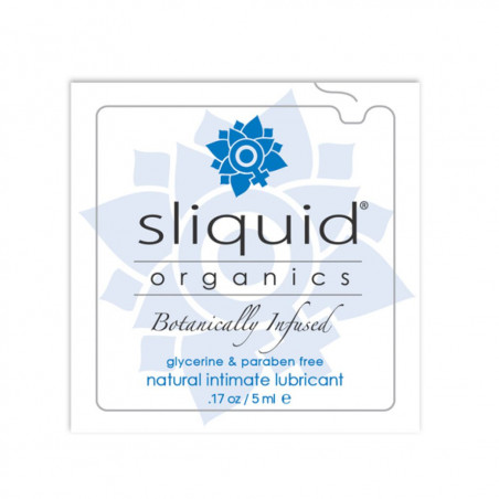 Tester SASZETKA lubrykant - Sliquid Organics Natural Lubricant Pillow 5 ml