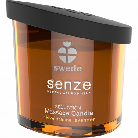 Świeca do masażu - Swede Senze Seduction Clove Orange Lavender 50 ml