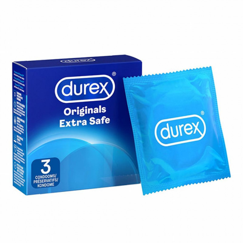Prezerwatywy - Durex Originals Extra Safe Condoms 3 szt