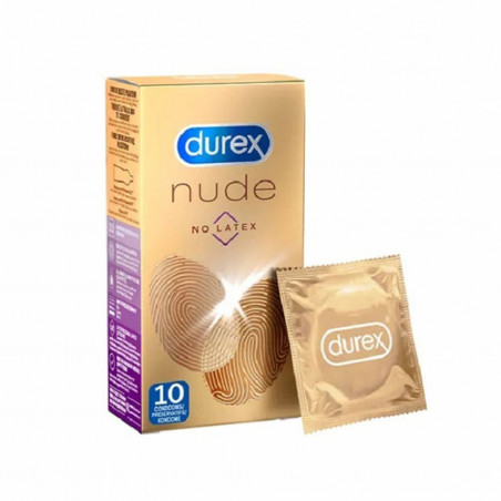 Prezerwatywy - Durex Nude Condoms No Latex 10 szt
