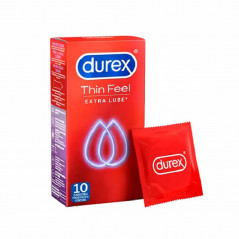 Prezerwatywy - Durex Thin Feel Condoms Extra Lube 10 szt