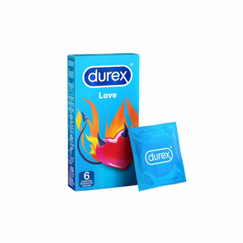Prezerwatywy - Durex Condoms Love 6 szt