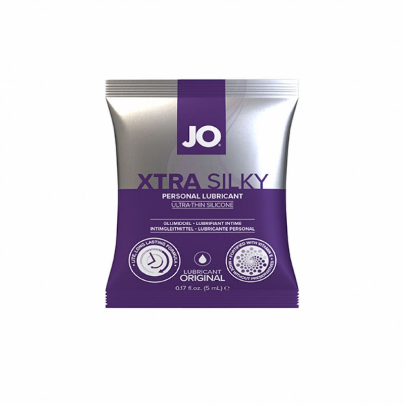 Lubrykant silikonowy (saszetka) - System JO Xtra Silky 5 ml